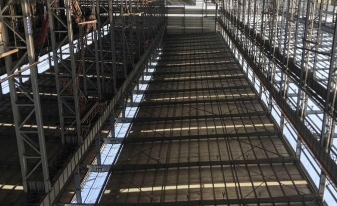 临海风雨操场网架